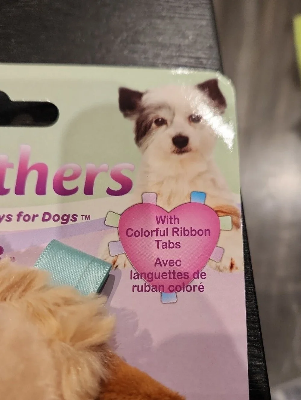 SPOT Soothers Plush Lamb Dog Toy in Pink with Ribbon Tabs 8